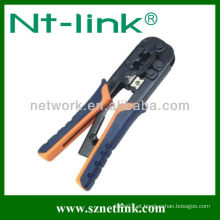 China Shenzhen Netlink crimp ferramenta com alça colorida